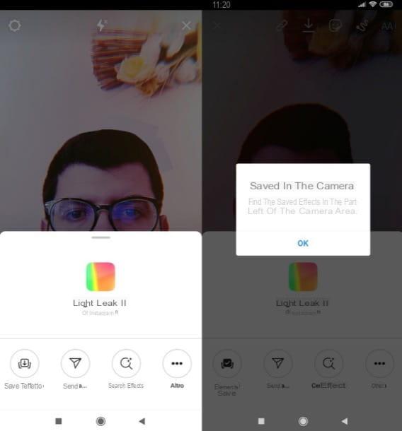 Cómo guardar efectos en Instagram