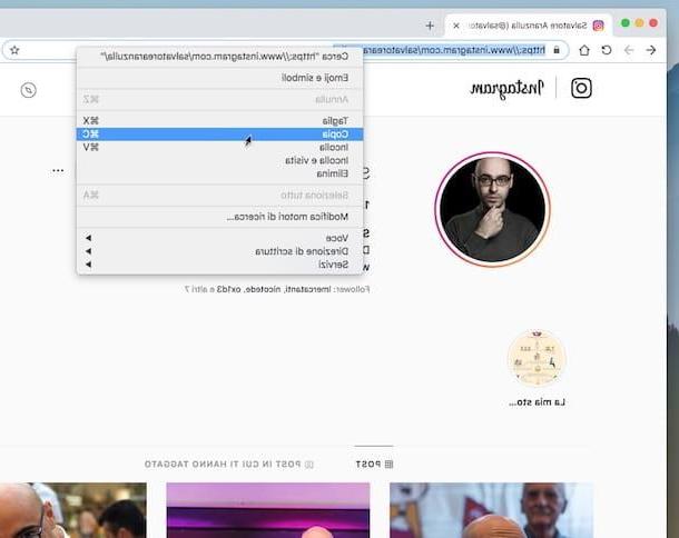 Comment copier le lien Instagram