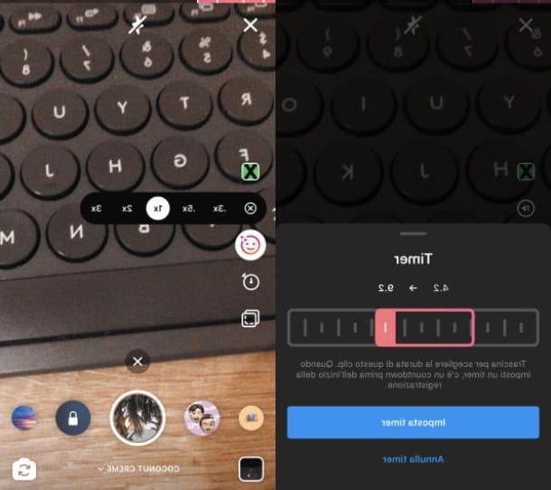 How to put the timer on Instagram