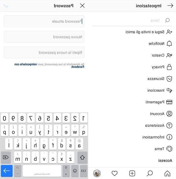 Cómo poner la contraseña en Instagram