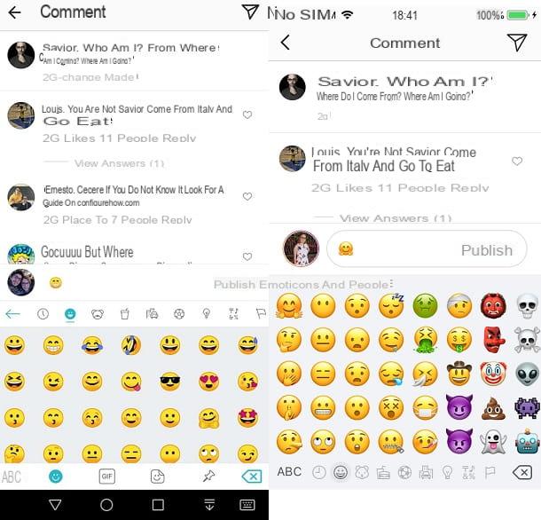 Cómo poner emoticonos en Instagram