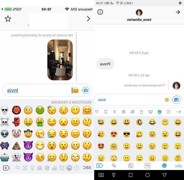 Comment mettre des smileys sur Instagram