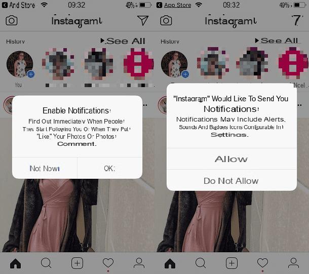 Como ativar notificações do Instagram