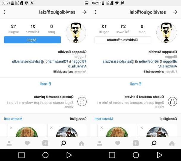 Cómo cancelar una solicitud en Instagram