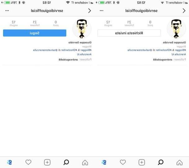 Cómo cancelar una solicitud en Instagram