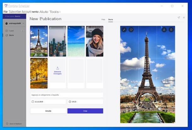 Comment programmer des publications Instagram avec Combin Scheduler