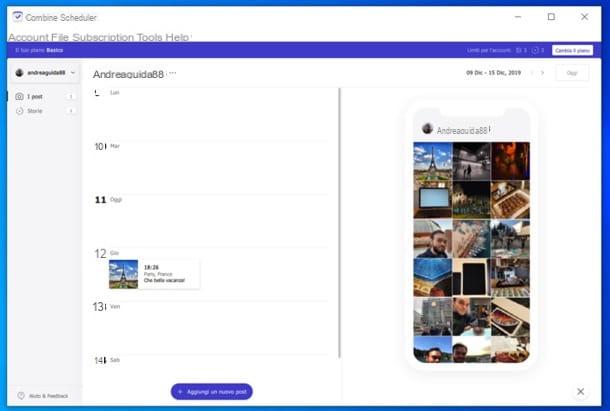 Comment programmer des publications Instagram avec Combin Scheduler