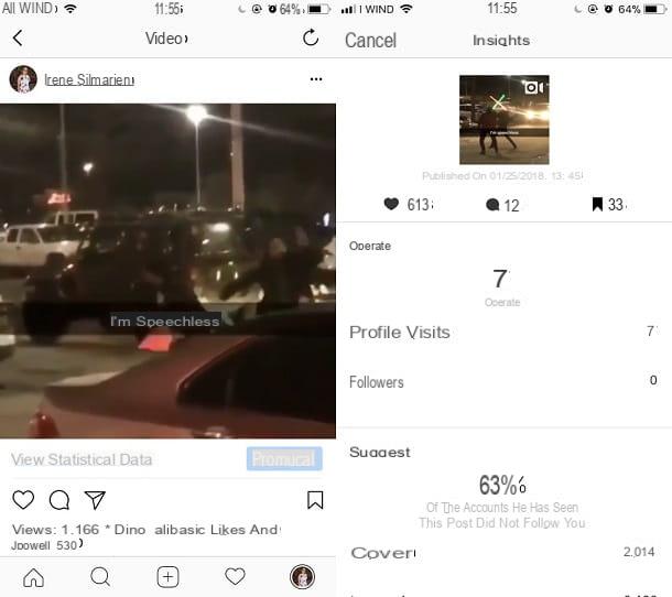 Cómo ver reproducciones de videos en Instagram