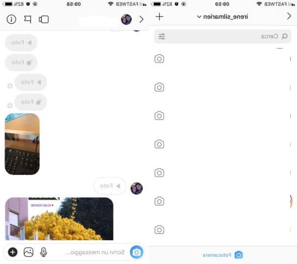 Comment revoir les photos reçues sur Instagram