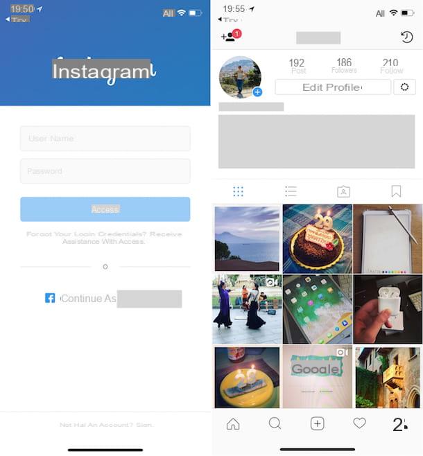 Cómo reactivar la cuenta de Instagram