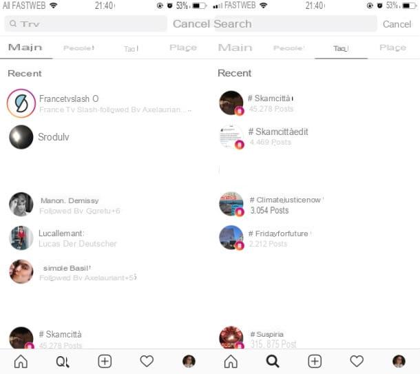 Comment voir l'historique d'Instagram