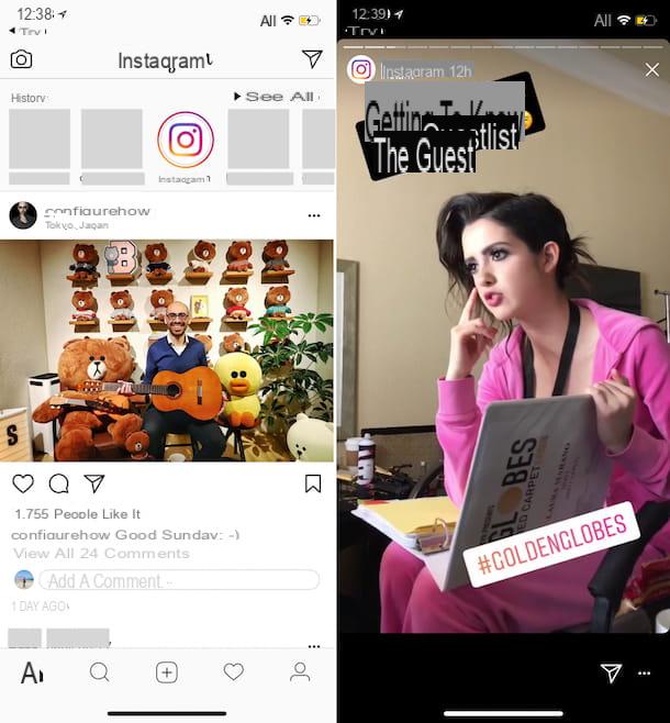 Como ver o histórico do Instagram