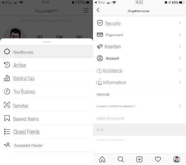 Comment se déconnecter d'Instagram