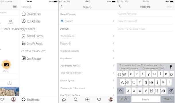 How to change Instagram password without email