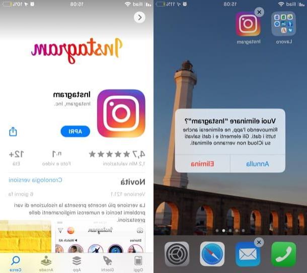 Problèmes avec Instagram