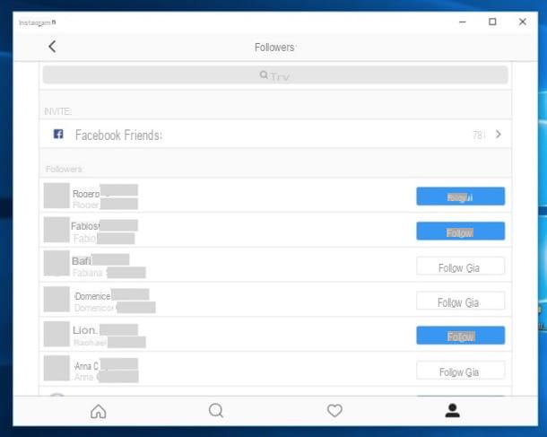 Como faço para ver quem me segue no Instagram