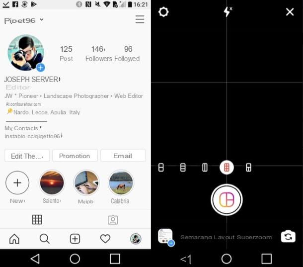 Cómo poner varias fotos en la misma historia de Instagram