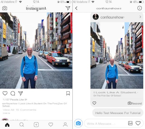 Comment obtenir une réponse sur Instagram