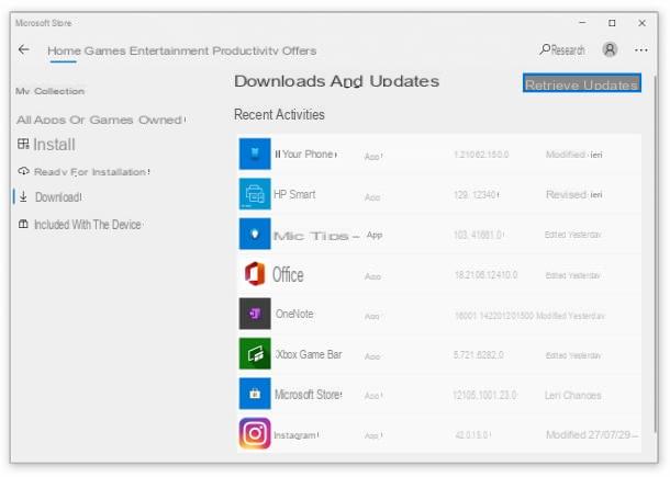 How to update Instagram