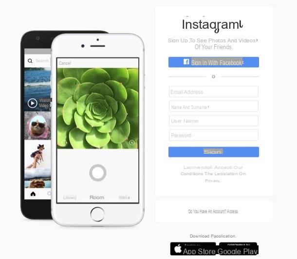 Instagram registration: how to register on Instagram