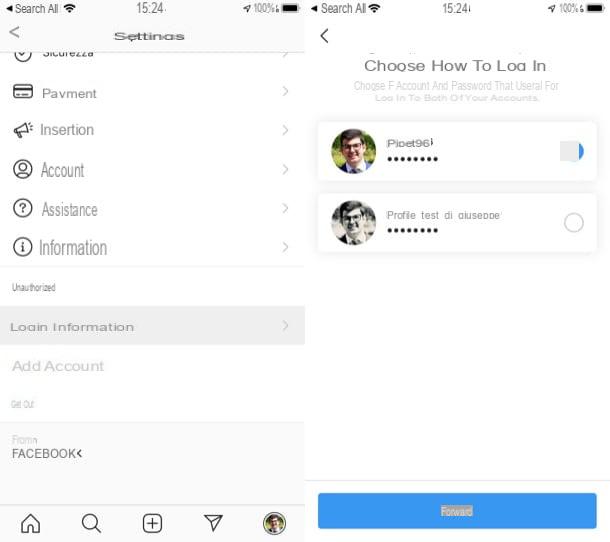 How to connect two Instagram accounts
