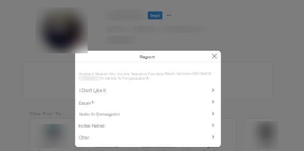 Cómo denunciar un perfil de Instagram