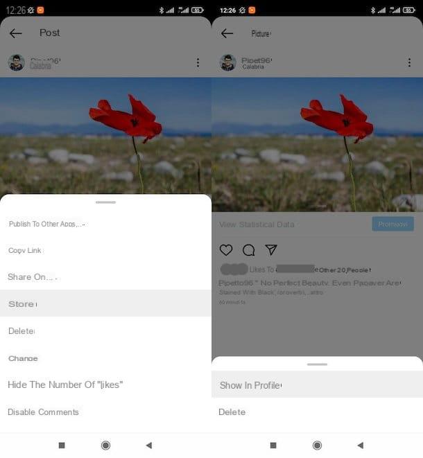 How to organize the Instagram feed