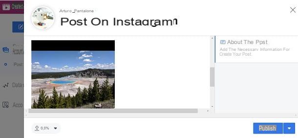 How to share a Facebook post on Instagram