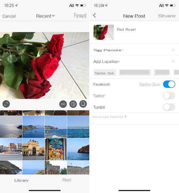 Cómo cambiar el tamaño de una foto para Instagram