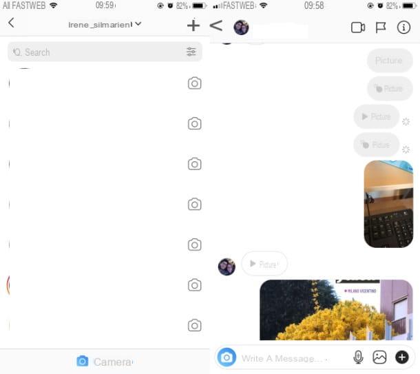 Cómo revisar los videos recibidos en Instagram