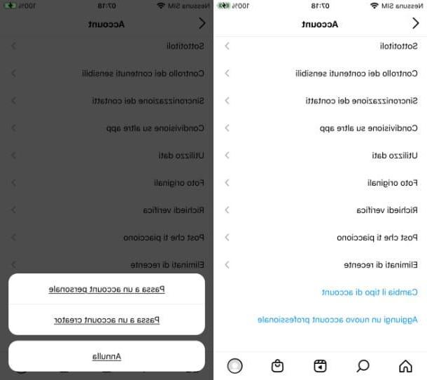 Como remover o perfil da empresa no Instagram