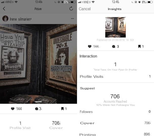 How to see Insights Instagram