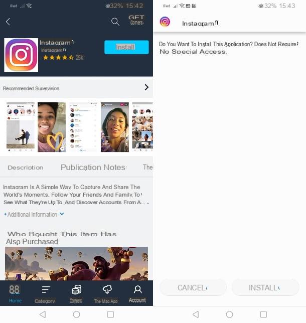 Cómo descargar Instagram en Huawei