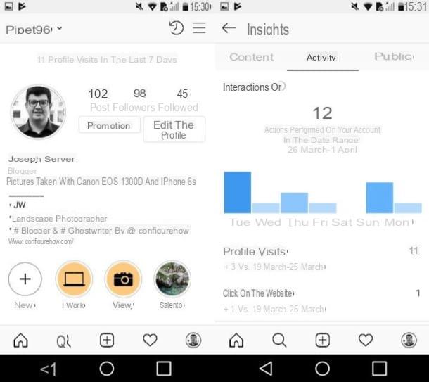 Como ver quantas pessoas visitam seu perfil do Instagram